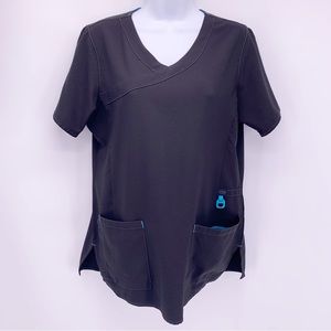 Carhartt Black Scrub Top Size Medium